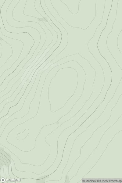 Thumbnail image for Pike Fell [The River Tweed to the English Border] [NT534063] showing contour plot for surrounding peak
